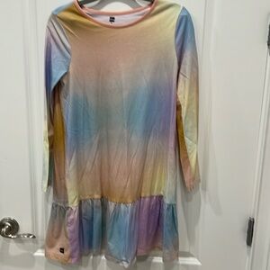 Tea collection tie dye LS dress. Soft as butter and never wore!!!!